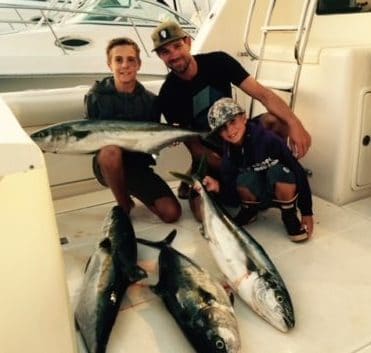 danny v and kids fishing photo
